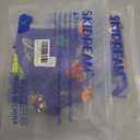 2 x Girls 4'' High Waisted Biker Shorts, Stretchy Athletic Running Workout Shorts for Teen Kids (Medium, Jungle Party)