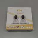 BoyKeep 2K Cameras for Home Security, 2-Pack Indoor Camera with Night Vision, Pet Camera Indoor with Phone App, Motion Detection, 2-Way Audio, Cloud/SD Card Storage, Compatible with Alexa