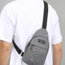 Shoulder Backpack Messenger Bag Adjustable Portable Men's Outdoor Hiking Sports Chest Bag