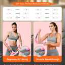 Beginner & Advanced Twister Arm Trainer for Women (20-60LB) with 4 Springs, Adjustable Chest & Arm Workout Equipment, Portable Upper Body Strength Trainer, Arm Exerciser, Valentine's Day Gift for Her