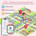 4G Kids Smart Watch Phone GPS, Smartwatch for Boys Girls Ages 4-12 Years with Video Call Chat Class Mode SOS Camera Alarm Games Parental App Touch Watch Gifts for Children (Includes SIM Card) Pink