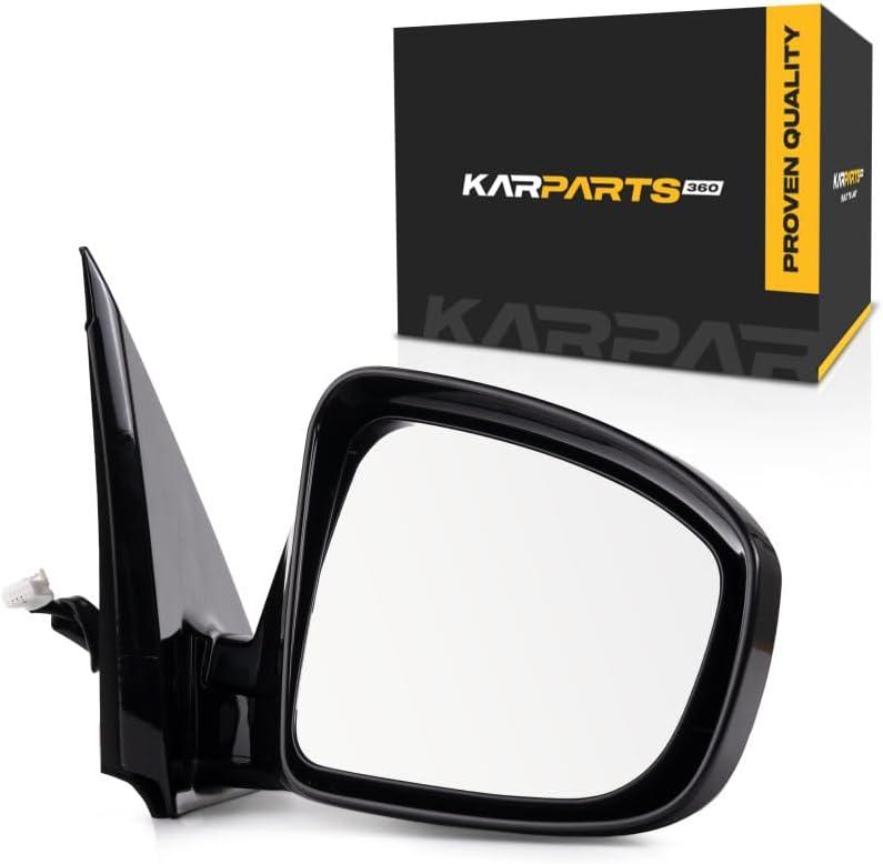 For Nissan Pathfinder Door Mirror 2013 2014 2015 2016 Passenger Side | S & SV | Power | Non-Heated | Paint-to-Match | Replacement For NI1321242 | 96301-3KA9A