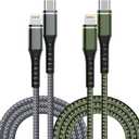USB C to Lightning Cable 2 Pack 3FT [Apple MFi Certified] iPhone Cable, iPhone Charger Cable Type C Lightning Cord for iPhone 14 13 12 11 Pro Max XS XR X 8 7 6s Plus SE iPad and More. (3FT)