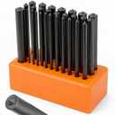 HORUSDY 28-Piece Transfer Punch Set, 3/32" - 1/2", Heat Treated Alloy Steel Forging