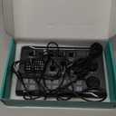 Professional Audio Mixer, SINWE Live Sound Card and Audio Interface with DJ Mixer Effects and Voice Changer,Podcast Production Studio Equipment, Prefect for Streaming/Podcasting/Gaming