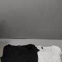 Shein Medium Girls Black & White Shirts,Size M