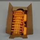 uxcell 10 Grid Wall Hooks, 3 Inch Grid Wall Panel Plastic Utility Hook, Shelf Hooks for Garage Store Warehouse Shop Home Hanging, Orange