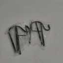 JOYSEUS Shepherd Hooks 2 Pack - 48 Inches High 1/2 Inch Thick Adjustable Rust Resistant Shepards Hooks for Outdoor Solar Lights, Lanterns, Flower Basket, Bird Feeder.