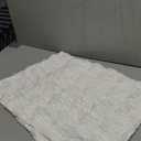 MIULEE Christmas Throw Pillow Covers Pure White Christmas Decorations Set of 2 Xmas Tree 18x18 Pillow Covers Soft Plush Faux Wool Pillowcases Holiday Festivals Winter Home Decor Sofa Couch Bed Porch