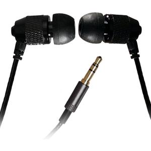 Far End Gear Short Buds - 15" Cord Stereo Earbuds with Nylon-Reinforced Cords for Clip-on Music Players