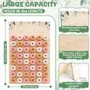 39.4" x 26" Wedding Extra Large Donut Wall Display Stand Holds 96 Donuts