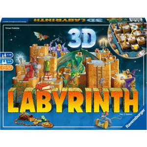 Ravensburger 3D Labyrinth Family Board Game for Kids & Adults Age 7 & Up - So Easy to Learn & Play with Great Replay Value (26113)