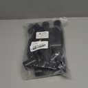 3 Way PVC Pipe Fittings 3/4 Inch, Zernmiarder Black PVC Elbow Corner Side Outlet Tee Fitting, SCH40 Furniture Grade Pipe Connectors - Fits 3/4" Polyvinyl Chloride Pipes, 12 Pieces