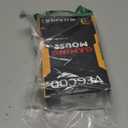 VEGCOO Wireless Gaming Mouse, C30 Silent Click Wireless Rechargeable Gaming Mouse with Double-Click Key and Colorful LED Lights, 3 Level Adjustable DPI, 400mah Lithium Battery for Gaming and Working (Black)