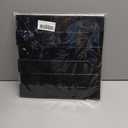 Matte Black Peel and Stick Wall Tiles for Kitchen, WalDecoo 10-Sheet Stick on Backsplash for Bathroom, Large Self-Adhesive Kitchen Backsplash12''12'' (Large Subway).