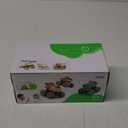 Toy Cars for 1 2 3 Year Old 3 Pack Monster Truck Toys Crocodile Bull Leopard Pull Back Car Big Wheel Animal Toy Trucks for Toddler 1-3 Baby Toys 12 18 Months Boy Girl Toddler Toy for 1 Year Old Gift