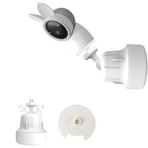 Baby Monitor Mount Stand Compatible with ARENTI 2K Alnanny A4 Baby Camera with 1/4" Threaded Hole,Flexible Adjustable Baby Monitor Wall Mount Holder, Perfect View Angle and Easy to Install