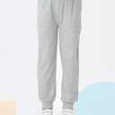 GFQLONG 2/3 Pack Toddler Pants Sweatpants Boys Cotton Joggers, Athletic Pull on Sweat Pants with Pockets for Kids Clothes,  Size 3T, 2 Pack