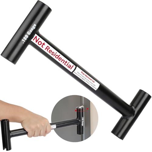 Hinge Adjustment Tool, Heavy Duty Hinge Bender Wrench for .180 Gauge and .134 Gauge 18mm-23mm Commercial Door