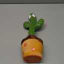 Dancing Talking Cactus Toy for Easter Gifts, Interactive Funny Baby Toys for Infants 6-18 Months, Mimicking Singing Repeating Light Up Toy for Toddler 1 2 3 Year Old Boys Girls