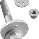 FANLIDE Rear Camber Adjustment Eccentric Bolt Kit DG9Z-5K978-A 7T4Z-5K751-A W716343-S440, Compatible with Ford Edge Fusion Mustang and Lincoln MKX MKZ