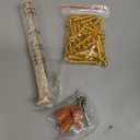 Modern Gold Chandeliers,20 Crystal Glass Pendant Ceiling Light Fixtures 7-Light Round Chandelier Luxury 2 Tiers Hanging Chandelier for Dining Room Foyer Living Room Bedroom