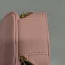 Small Makeup Bag Travel Train Case with Mirror and Light Mini Travel Make up for Women Train Case Cosmetic Organizer 3 Adjustable Brightness Toiletry Bag Portable Artist Storage (Pink)