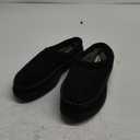 Dearfoams Men's Thompson Memory Foam Indoor/Outdoor Clog Slipper (11-12, Black)