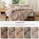 Bedsure Duvet Cover King Size - Soft Double Brushed Bedding Set for Kids & Adults, Zipper Closure, 3 Pieces, Includes 1 Duvet Cover (104"x90") & 2 Pillow Shams, NO Comforter, Light Khaki