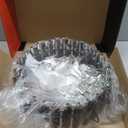 Gold Crystal Chandelier Contemporary, 24" Modern Living Room Chandeliers, K9 Crystal Ceiling Lights Fixtures, Round 5 Tiers Pendant Lighting Chandelier Black for Entryway Dining Room Staircase