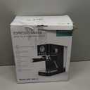 Spacekey Espresso Machine with Milk Frother, 20 Bar Professional Espresso Maker Semi-Automatic Espresso Coffee Machines for Home, Cappuccino, Latte Maker with 58oz Removable Water Tank, Black