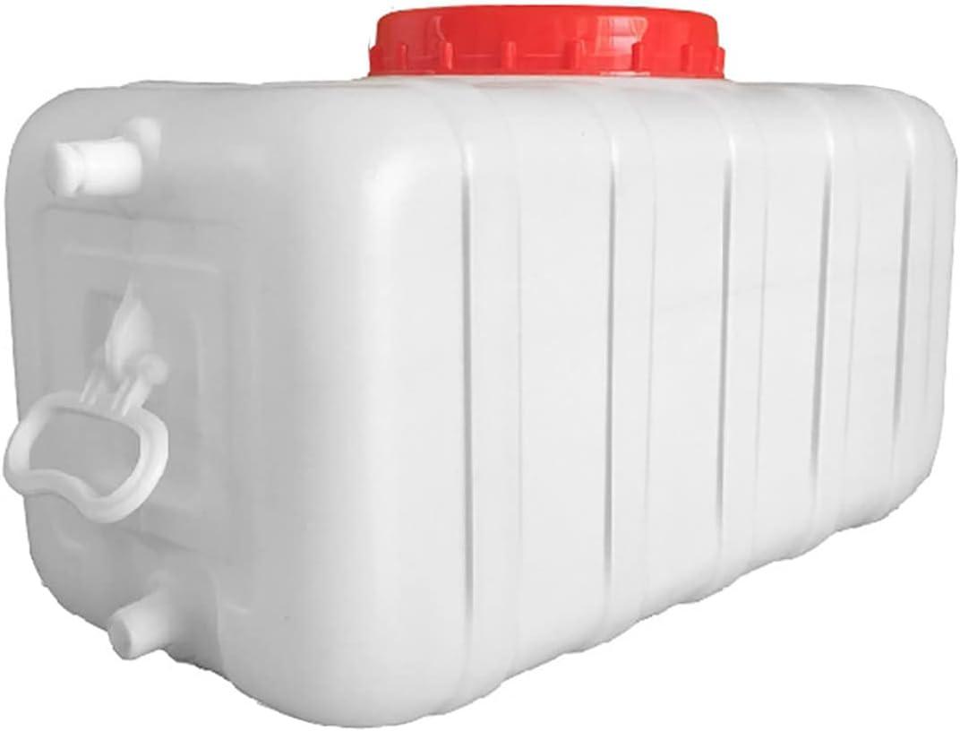 Large Plastic Water Storage Tanks Portable Emergency Water Storage for Camping and RV Trips, Work with Camper Trailer Caravan(Size:50L/13.2gallon)