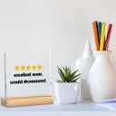 Mom Gifts from Son Daughter Mother Day, Bonus Mom Stepmom Mother In Law gifts, Best Mom gifts Home Office Desk Bedroom Living Room Acrylic Sign
