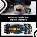 LEGO Speed Champions Oracle Red Bull Racing RB20 F1 Race Car Model Kits - Building Set for Adults, Ages 18+ with Realistic Features - Red Bull DIY Crafts for Display - Gift Idea for F1 Fans - 77243
