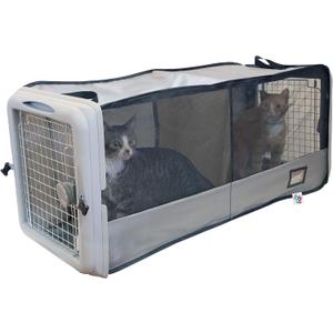 Sport Pet Car Seat Pet Crate with Divider (Large)