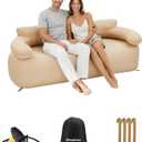 KingCamp Double Camping Inflatable Couch, Folding Air Sofa with Pump
2-Person Inflatable Couch, 880lb Support, Removable Cover & Portable Design Loveseat for Camping & Beach Backyard, RV, Patio