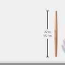 J.K. Adams Maple French Rolling Pin, Brown, Size: 20-1/2-Inch-by-1-1/2-Inch