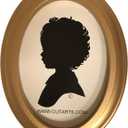 CUT ARTS Gold Oval 5x7 Frame