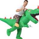 Double Couple Halloween Alien Dinosaur Costume Halloween Blow up Costumes