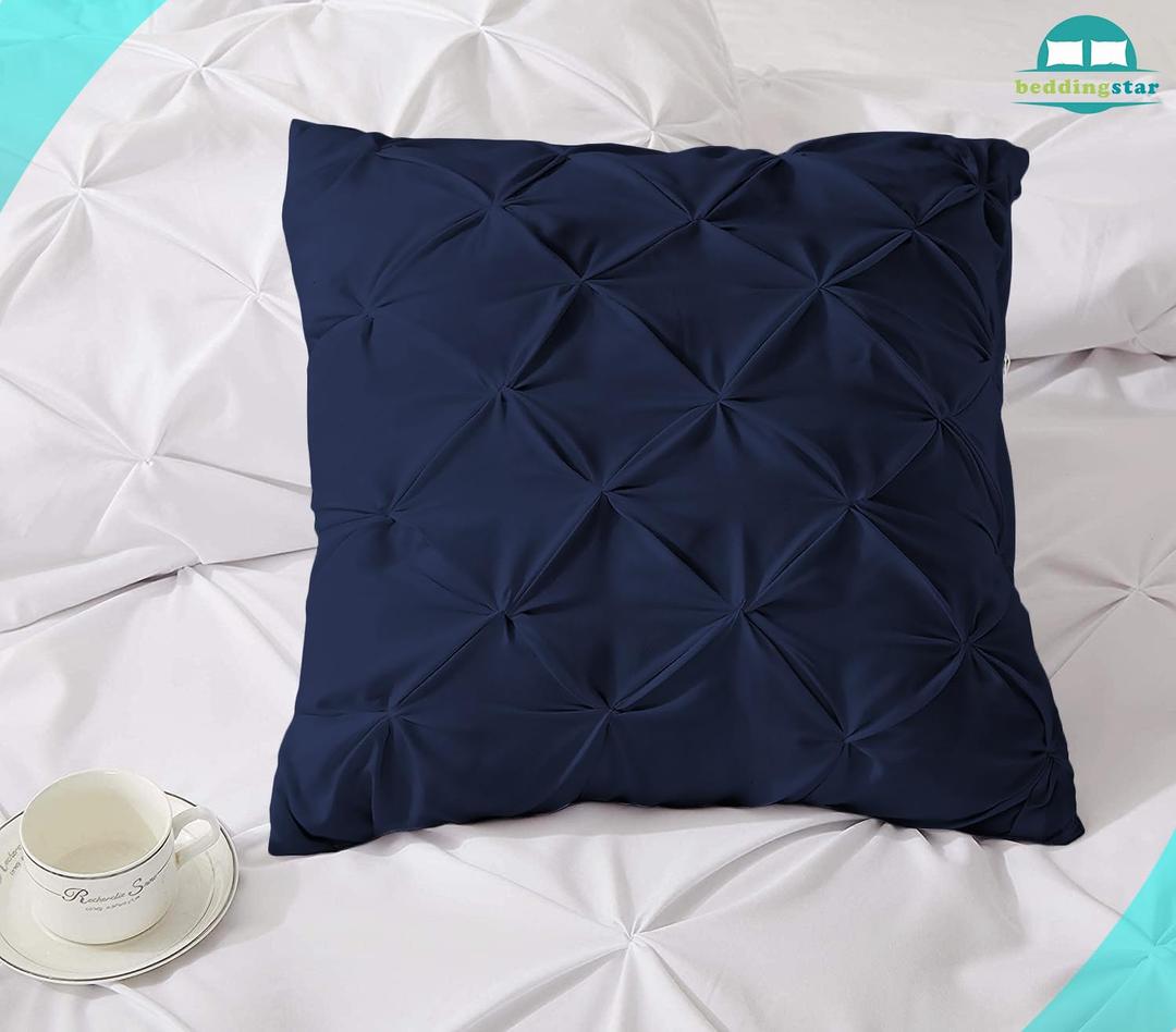 Modavari 26x26Inc Euro Decor Pillow Blue
