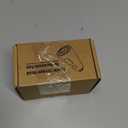 Mbillion Universal Matte Black Kitchen Faucet Spray Head Replacement, 3 Function ABS Sink Faucet Head, Pull-Down Nozzle with 14 Adapters, Compatible with Moen, Delta, Kohler, WEWE American Standard