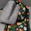 Guinea Pig Hideout, Foldable Guinea Pig House with Non-Slip Bottom & Removable Pad, Soft & Washable Bunny Bed for Hamsters Dwarf Rabbits Ferret Hedgehogs and Other Small Animals