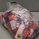 USA Patriotic Bunting Fan Flags 1.5x3 Ft Banner American Independence Day 4th of July Veterans Day Decorations Celebration Stars Party Supplies for Home Balcony Decor (Plaid-6)