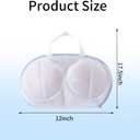 4 Pack Large Bra Washer Laundry Bags for Washing Machine,Mesh Laundry Bags for Bras,Be Suitable For Socks, Underwear, Gentle Wash And Durable Fabric