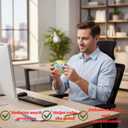 2 x Khelna Sensory Activity Ball with 20 Strings | Fidget Toy for Kids with Autism, ADHD, and Anxiety | Stress Relief Toy for Toddlers | Kids Ages 3 to 12 | Adult