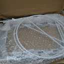 Chip Snack Rack Clip Display Countertop Rack Potato Candy Chip Bag Holder 2 Strand with 30 Clips for Retail Stand Cotton Candy Bags Snacks, 10 x 24 In(White,2 Pieces)