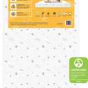 Simmons Kids Quiet Nights Dual Sided Baby Crib Mattress & Toddler Mattress - Sustainably Sourced Core - Waterproof - Hypoallergenic - GREENGUARD Gold Certified (Natural) - Ideal Firmness - Made in USA