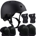 Adjustable Helmet for Ages 5-16 Kids Toddler Boys Girls Youth,Protective Gear with Elbow Knee Wrist Pads for Multi-Sports Skateboarding Bike Riding Scooter Inline skatings Longboard Roller Skate, 3-14 years, Kid, Toddler, Teen
SizeSmall: 18.9"-21.26"