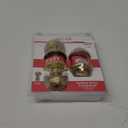 Lewis Hyman Inc 1734601 Atlas Tulip Style Door Knob and Single Cylinder Deadbolt Combo, Polished Brass