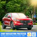 Foldable Sun Shade WODSTA Full Coverage Windshield Sunshade Compatible with Honda HRV 2016-2022 4-Layer Thickened Windows Visor 240T Polyester Windshield Sun Shade